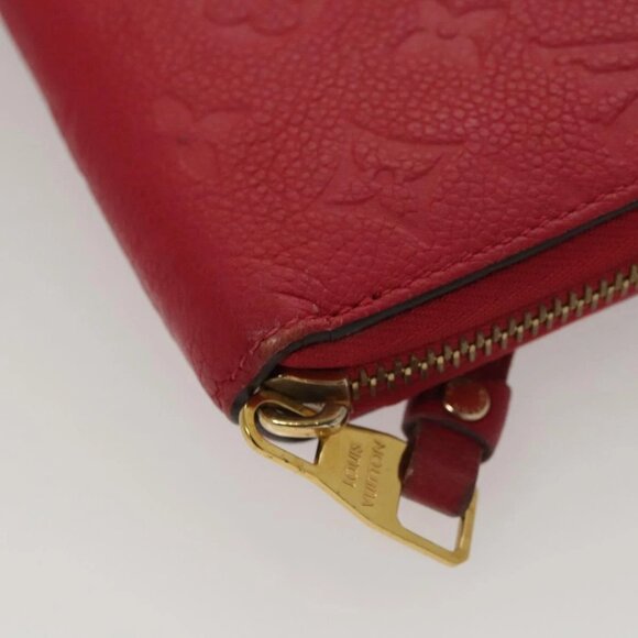 LOUIS VUITTON Monogram Empreinte Zippy Wallet Glenard M83639 LV Auth 121941 - Picture 3 of 16